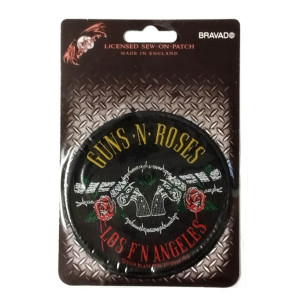 Guns N' Roses - Los F'N Angeles Official Standard Patch (Retail Pack)***READY TO SHIP from Hong Kong***